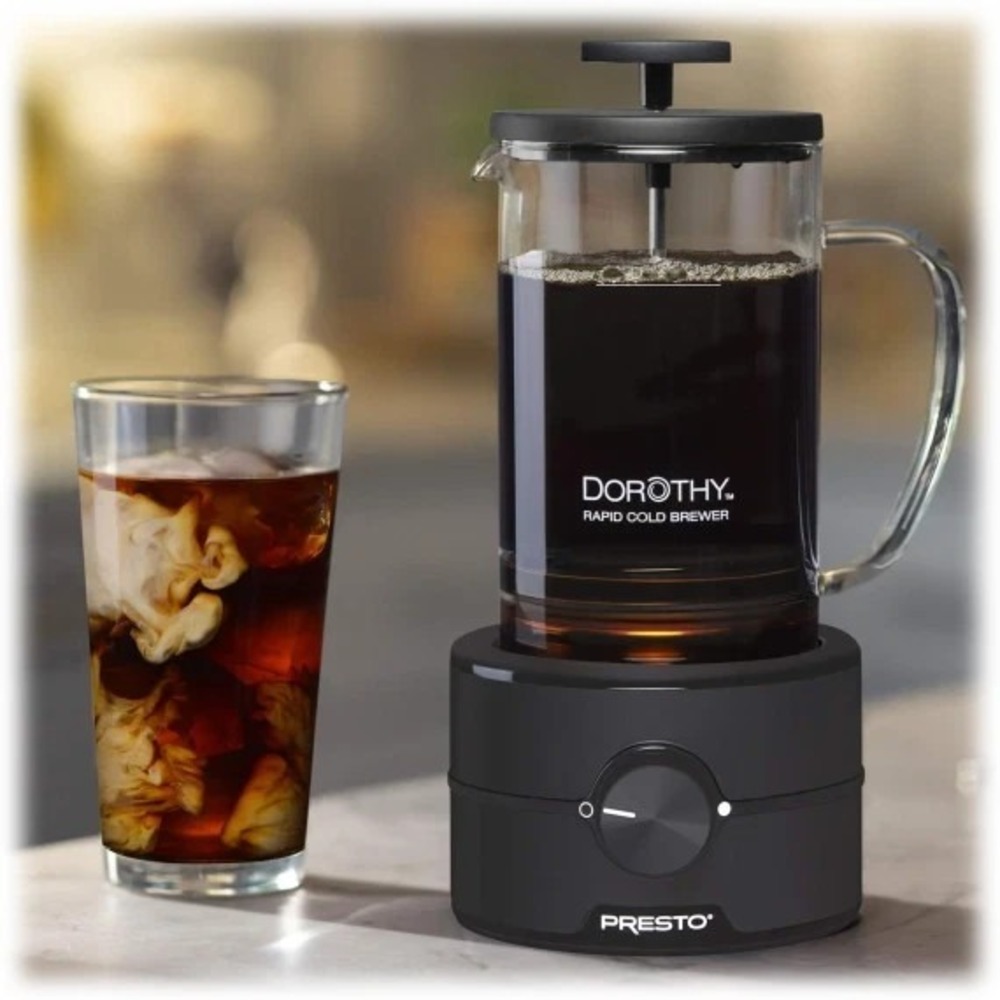 Presto Dorothy Cold Brew Coffee Maker Rapid Cold Brewer / Iced Coffee Maker